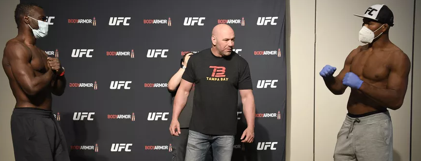 UFC 249 Weigh In Souza Covid-19 positive