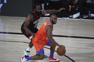 Thunder vs Rockets 2020 Playoff Pick